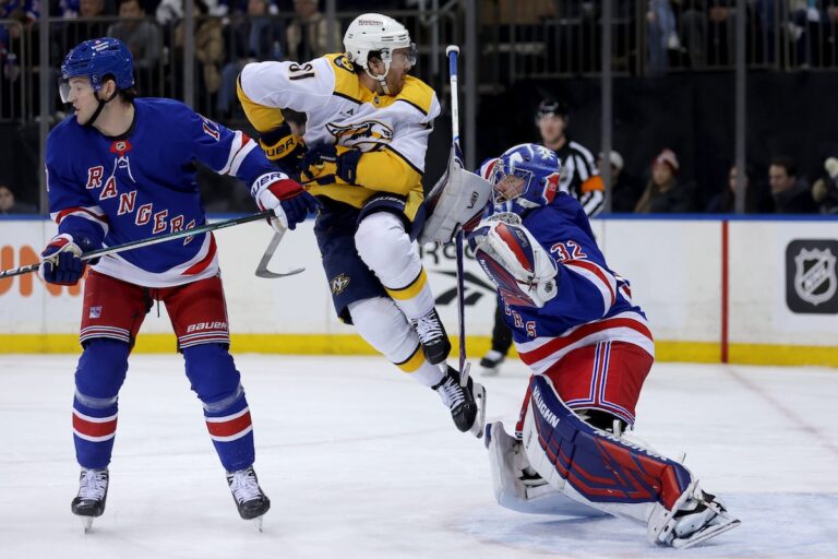 NHL Preview: Nashville Predators at New York Rangers