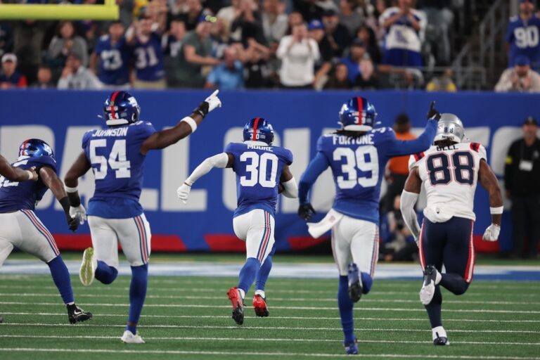 Game Preview: New York Giants at New England Patriots